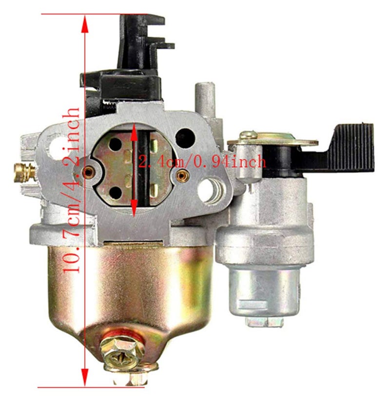 LIYYOO GX390 Carburetor+Ignition Coil Air Filter Kit Compatible with GX340 GX360 GX390 11HP 13HP Engine Generator Lawn Mower Motor Replaces# 16100-ZF6-V01 - Image 2
